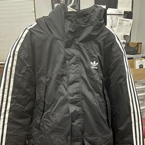 Adidas Winter Long Parka Coat - Black